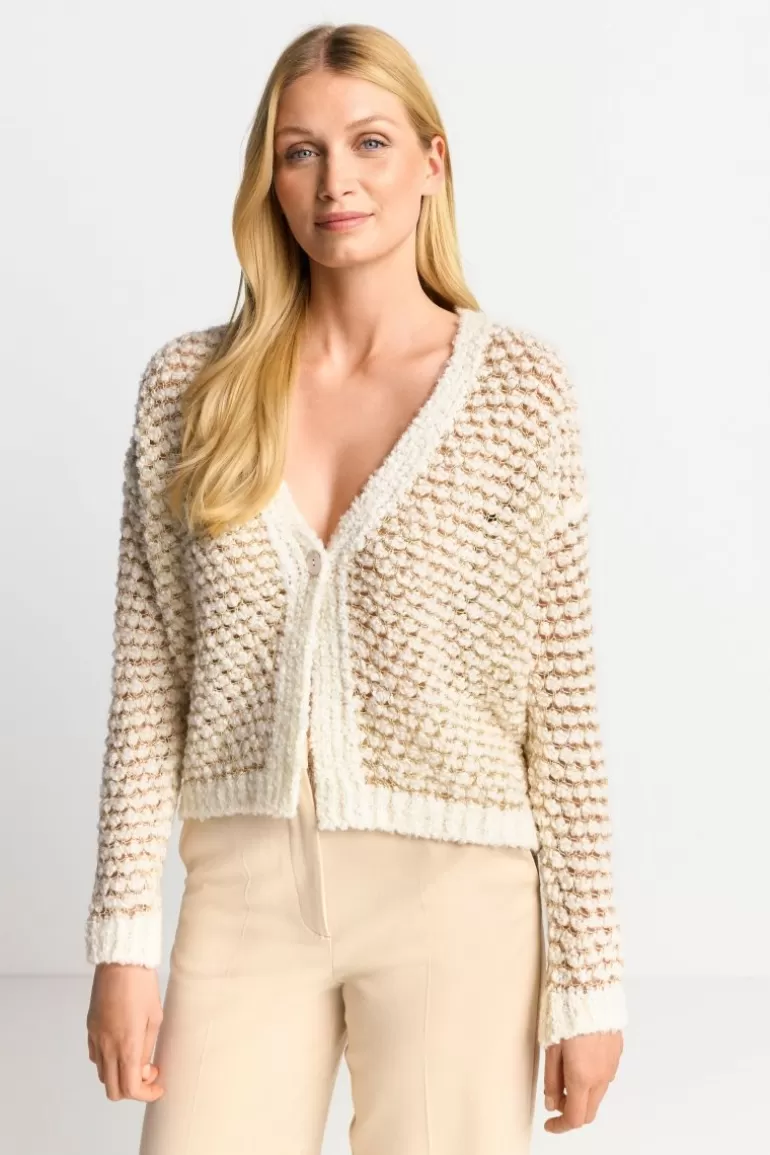 Damen Rich & Royal Cardigans | Cardigan Mit Perlmuttknopf