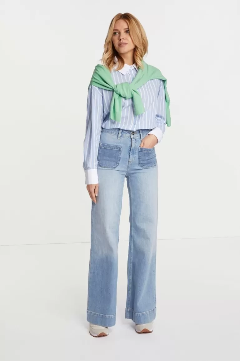 Damen Rich & Royal Wide Leg | Denim