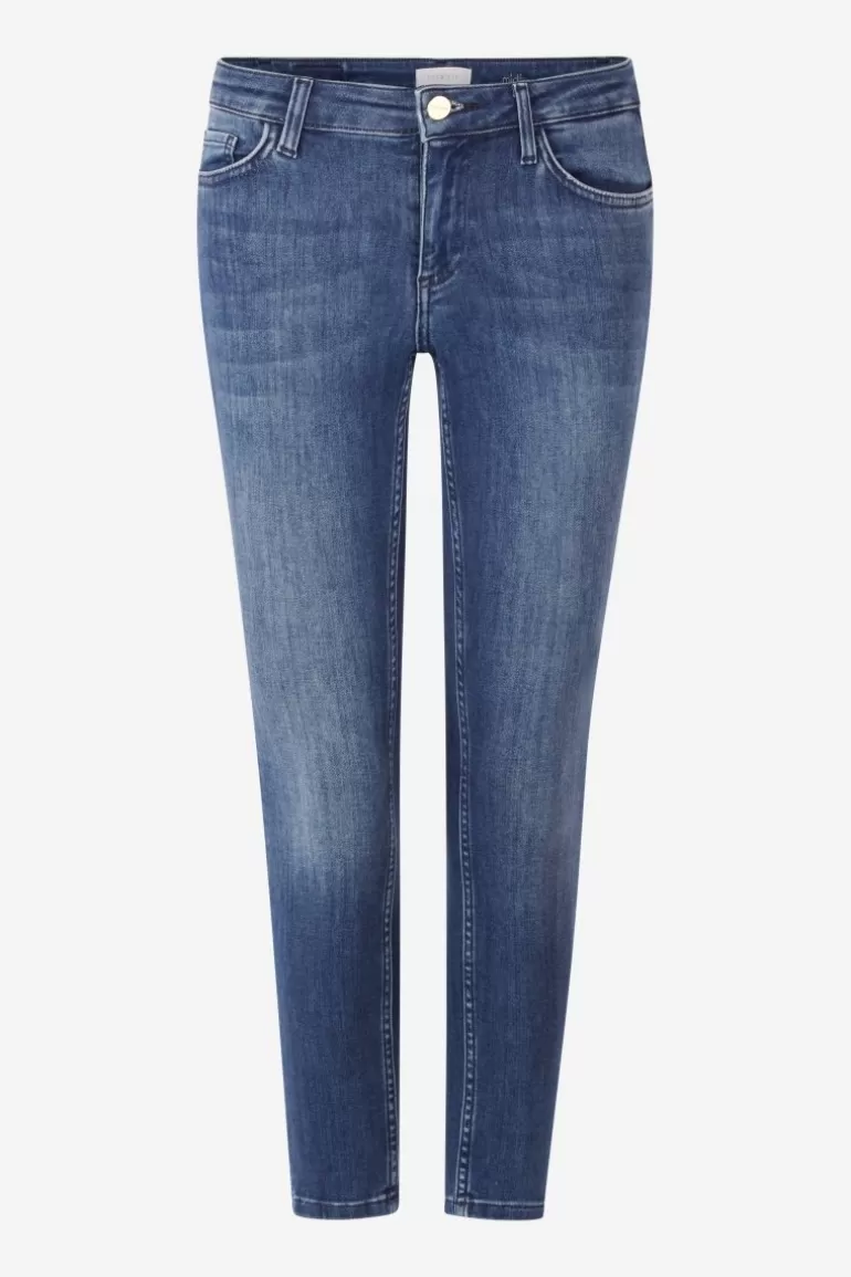 Damen Rich & Royal Skinny | Denim In Satin-Stretch