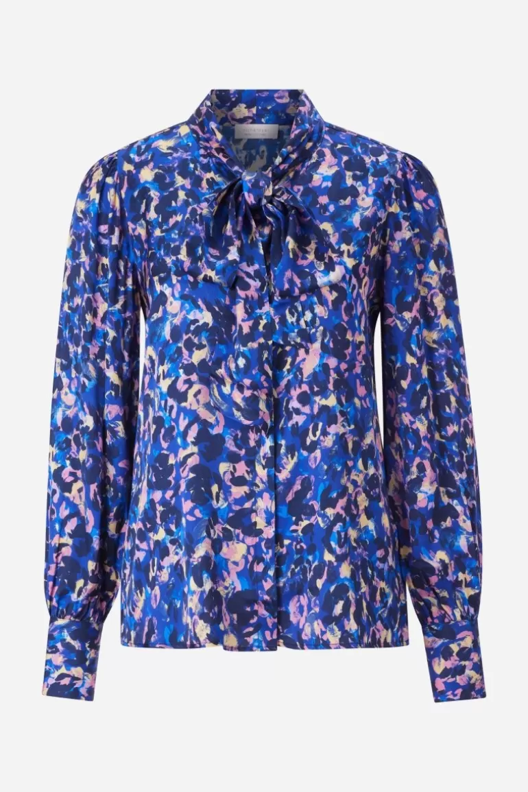 Damen Rich & Royal Casual Blusen | Schluppenbluse Mit Leo-Print