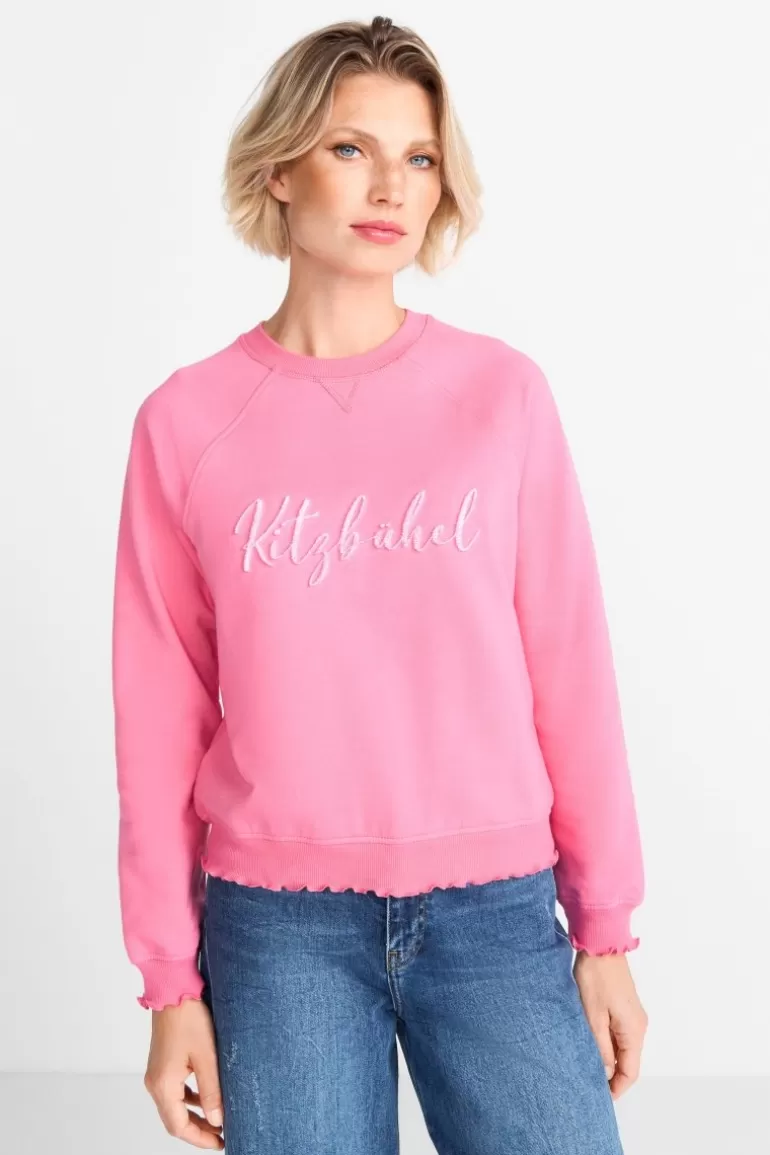 Damen Rich & Royal Sweat | Statement-Sweater Mit Raglanärmeln