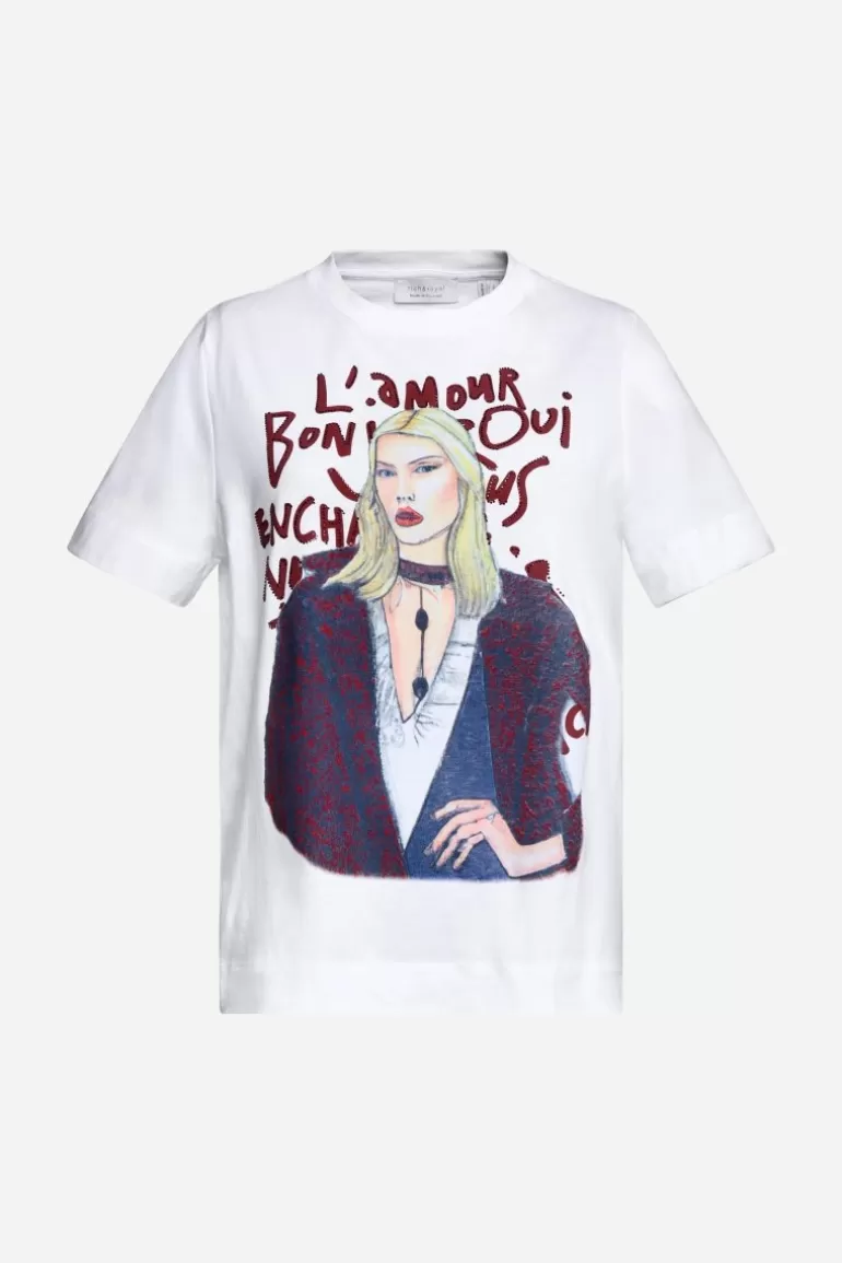 Damen Rich & Royal T-Shirts | T-Shirt Mit Fashion-Illustration