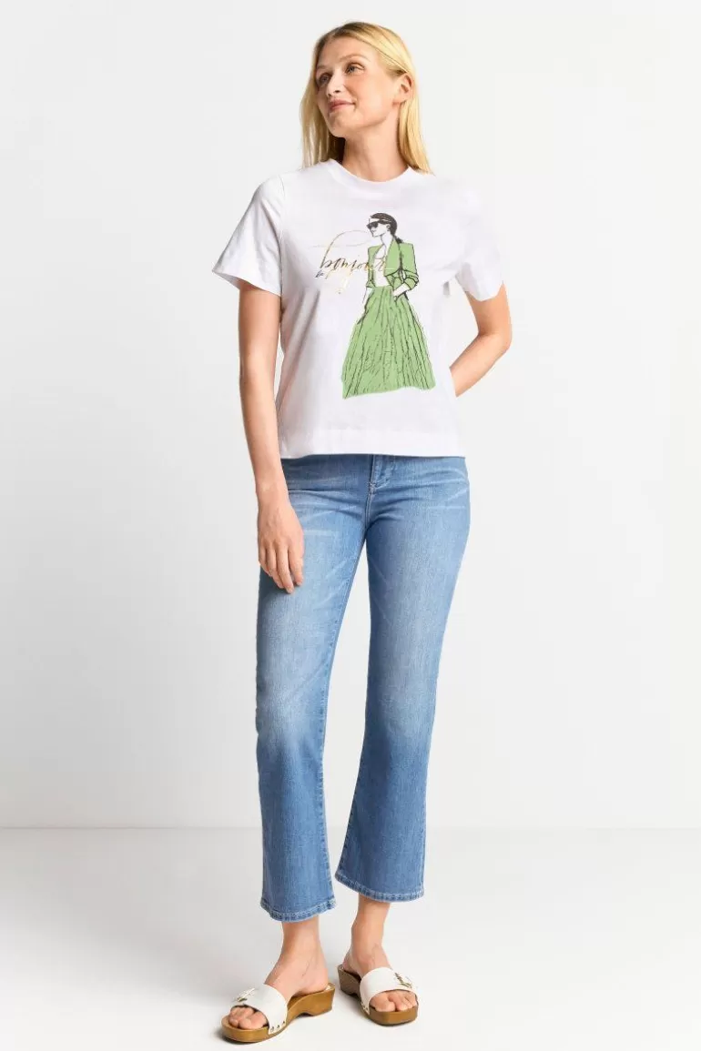 Damen Rich & Royal T-Shirts | T-Shirt Mit Illustrations-Print