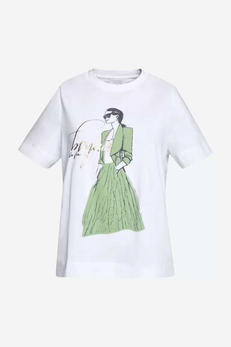 Damen Rich & Royal T-Shirts | T-Shirt Mit Illustrations-Print