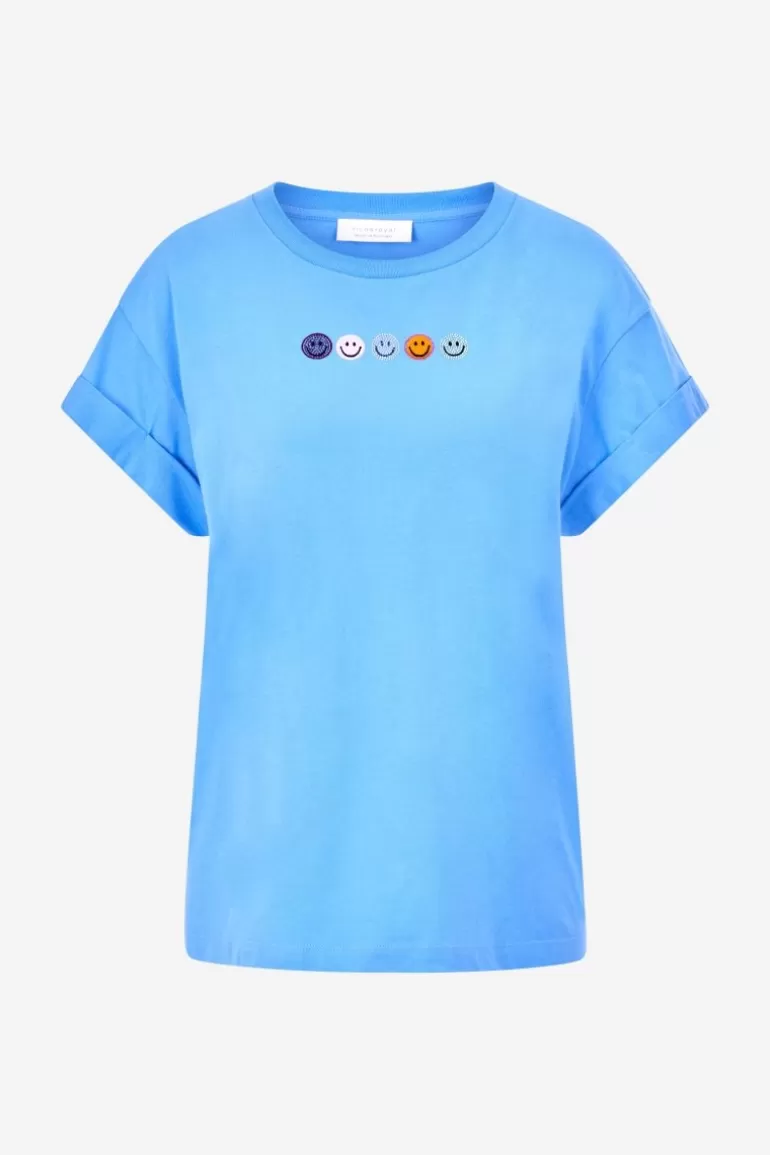 Damen Rich & Royal T-Shirts | T-Shirt Mit Strass-Smileys