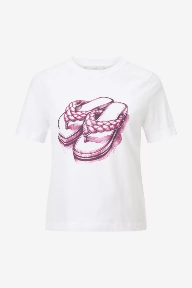 Damen Rich & Royal T-Shirts | T-Shirt Mit Strassverziertem Print